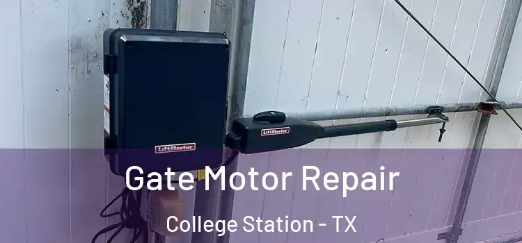 Gate Motor Repair College Station - TX