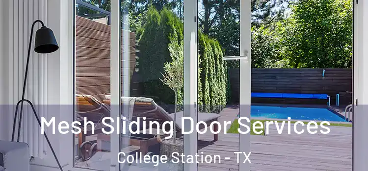 Mesh Sliding Door Services College Station - TX